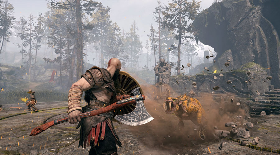 محیط بازی God of War