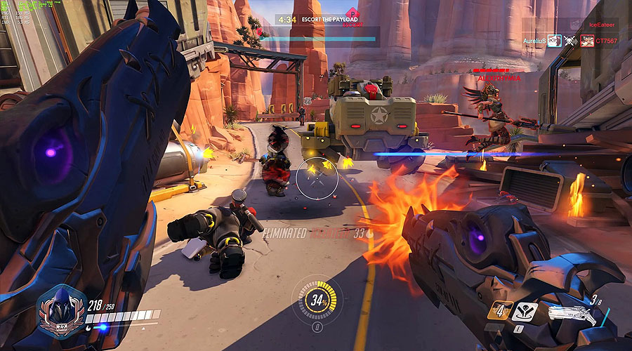 محیط بازی Overwatch