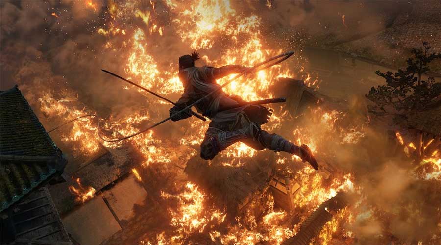 گیم پلی sekiro shadows die twice