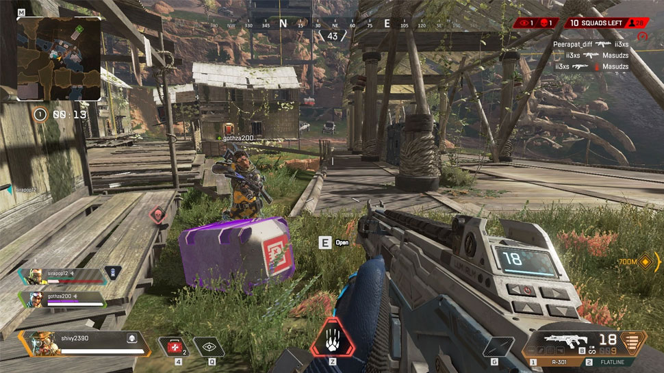 محیط بازی Apex Legends