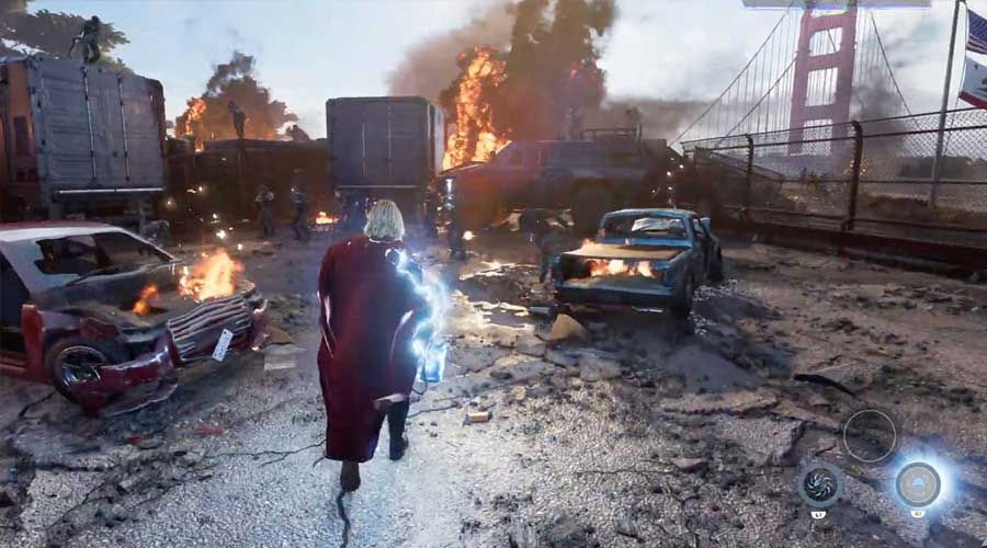 گیم پلی بازی Avengers