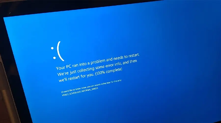bluescreen death