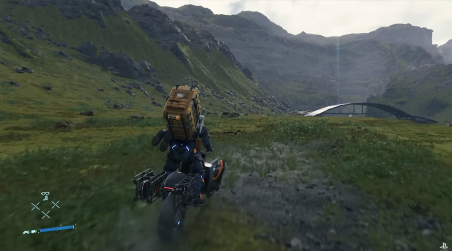 محیط بازی Death Stranding