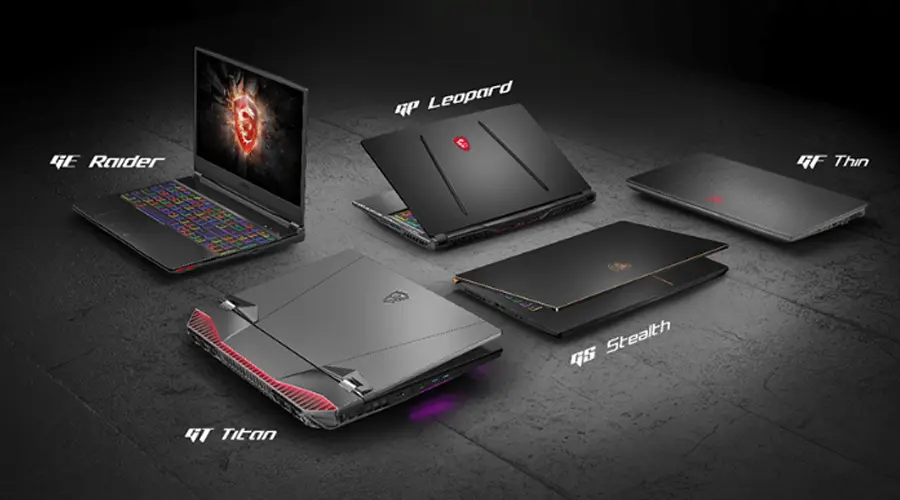 لپ تاپ های گیمینگ msi