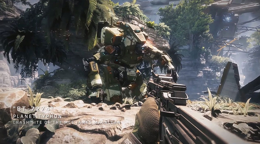 محیط بازی Titanfall 2