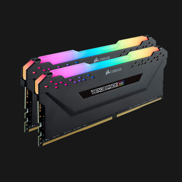 رم کورسیر VENGEANCE RGB DDR4 32GB(2x16GB) CL16 3200Mhz