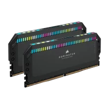 رم کامپیوتر Corsair Dominator Platinum RGB DDR5 32GB Dual 5200MHz CL40 - Black