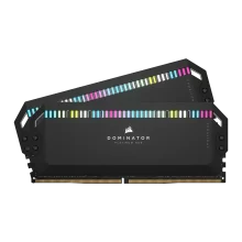 رم کامپیوتر Corsair Dominator Platinum RGB DDR5 32GB Dual 6400MHz CL38 - Black