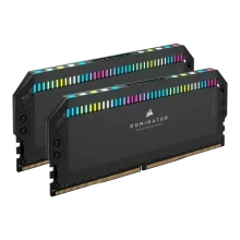 رم کامپیوتر Corsair Dominator Platinum RGB DDR5 32GB Dual 6400MHz CL38 - Black