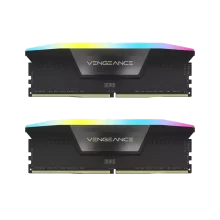 حافظه کورسیر Corsair VENGEANCE RGB 96GB 48GBx2 5200MHz CL38 DDR5 Memory
