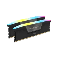 Corsair Vengeance RGB DDR5 96GB Dual 5600MHz CL40 - ‌Black