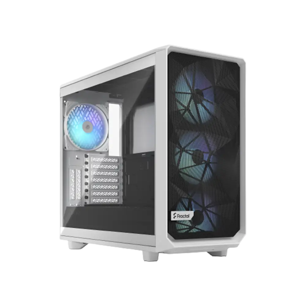 Fractal Design Meshify 2 RGB - white TG Light Tint-1