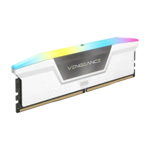 حافظه رم کورسیر مدل Corsair Vengeance RGB DDR5 32GB Dual 5600MHz CL40 - White
