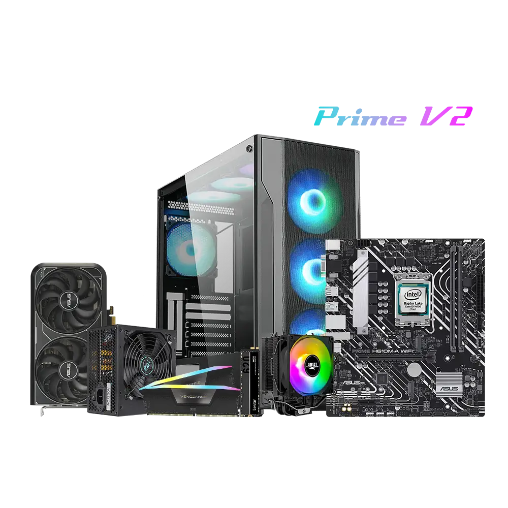 کامپیوتر گیمینگ PC Prime V2 کامپیوتر گیمینگ PC Prime V2