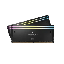 حافظه رم کورسیر مدل Dominator Titanium RGB 32GB 16GBx2 7000MHz CL34 DDR5 Black