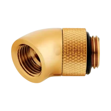 اتصال سخت افزاری خنک کننده مایع کورسیر Hydro X Series 45° Rotary Gold