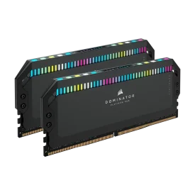 رم کامپیوتر Corsair Dominator Platinum RGB DDR5 32GB Dual 5200MHz CL40 - Black