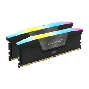 رم کورسیر Corsair VENGEANCE RGB 32GB 16GBx2 6400MHz CL32 DDR5 Memory