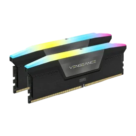 رم کورسیر Corsair VENGEANCE RGB 64GB 32GBx2 5200MHz CL40 DDR5 Memory