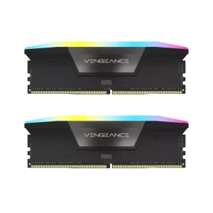 حافظه کورسیر Corsair VENGEANCE RGB 96GB 48GBx2 5200MHz CL38 DDR5 Memory