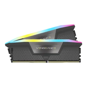 رم کامپیوتر Corsair Vengeance RGB DDR5 64GB Dual 5600MHz CL36 - Black