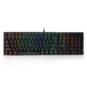 کیبورد گیمینگ Devarajas K556 RGB Brown Switch