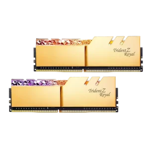 رم کامپیوتر G.Skill TRIDENT Z ROYAL GOLD 32GB DUAL 3600MHz CL16