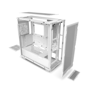 کیس NZXT H7 Flow - Matte White