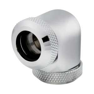 اتصال سخت افزاری خنک کننده مایع کورسیر Hydro X Series XF Hardline 90° Chrome