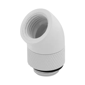 اتصال سخت افزاری خنک کننده مایع کورسیر Hydro X Series 45° Rotary White