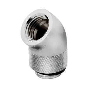 اتصال سخت افزاری خنک کننده مایع کورسیر Hydro X Series 45° Rotary Chrome