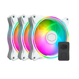 cooler master masterfan mf120 halo white edition - 3 in 1