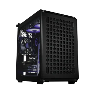 کیس کولر مستر مدل QUBE 500 FLATPACK BLACK EDITION Mid Tower