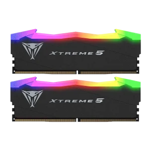 حافظه رم پاتریوت مدل Viper Xtreme 5 RGB DDR5 32GB 2x16GB 8000MHz CL38