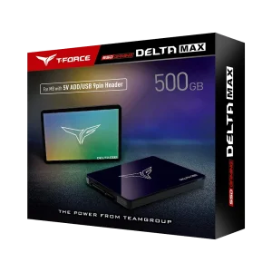 حافظه اس اس دی تیم گروپ T-Force Delta Max RGB 500GB