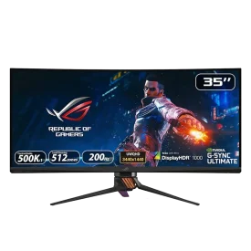 مانیتور گیمینگ 35 اینچ خمیده ایسوس Asus ROG SWIFT PG35VQ
