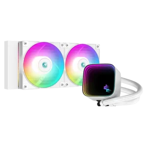 خنک کننده مایع پردازنده دیپ کول مدل DeepCool LS520 SE Digital - White