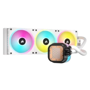 خنک کننده مایع پردازنده کورسیر مدل Corsair iCUE LINK H150i RGB AIO - White
