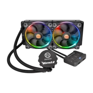 خنک کننده مایع پردازنده ترمالتیک مدل Thermaltake Water 3.0 Riing RGB 240