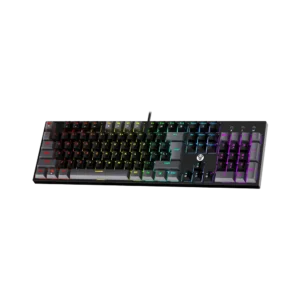 کیبورد باسیم گیمینگ فنتک مدل ATOM104 MK886 V2 Red Switch Black