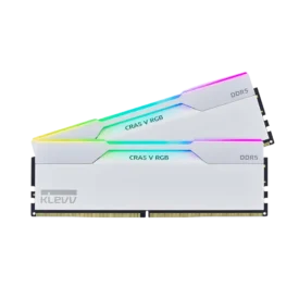 حافظه رم KLEVV Cras V RGB 32GB Dual 6400MHz CL32 - White