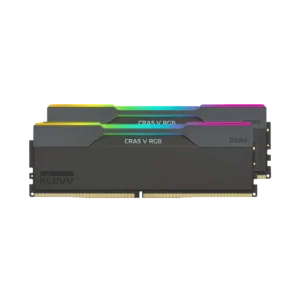 حافظه رم KLEVV Cras V RGB 32GB Dual 7600MHz CL34 - Black