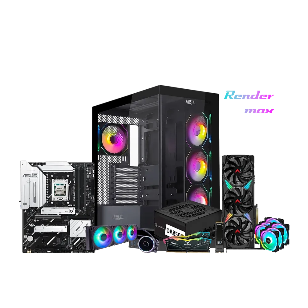 کامپیوتررندرینگ PC Render Max کامپیوتررندرینگ PC Render Max