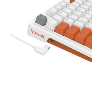کیبورد باسیم مکانیکال ردراگون Redragon Gloria K664WOG RGB