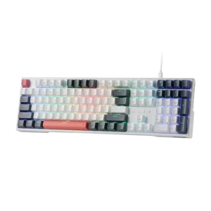 کیبورد باسیم مکانیکال ردراگون Redragon Trundle K668WBO RGB