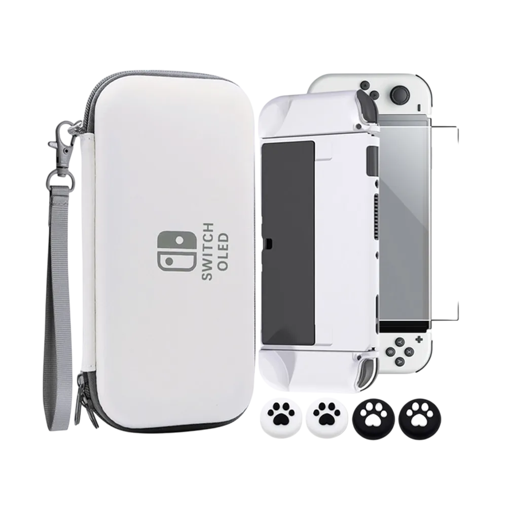 کیف محافظتی کنسول نینتندو سوییچ اولد هفت کاره VGBUS رنگ سفید مشکی کیف محافظتی کنسول نینتندو سوییچ اولد هفت کاره VGBUS رنگ سفید مشکی