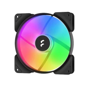 خنک کننده کیس فرکتال دیزاین Aspect 14 RGB - Black - 3 in 1