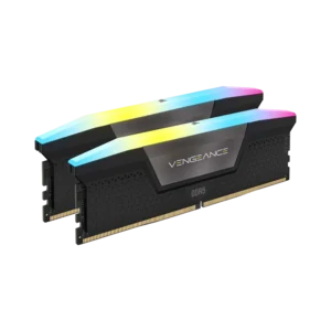 حافظه رم کورسیر مدل Corsair Vengeance RGB DDR5 32GB Dual 6600MHz CL38 - Black