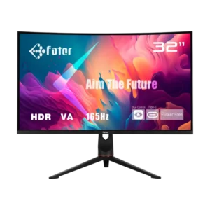 مانیتور گیمینگ خمیده 32 اینچ 2K فاطر مدل Fater C32-165B3