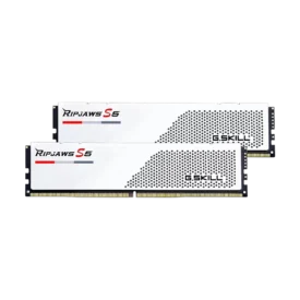 رم جی اسکیل مدل G.Skill Ripjaws S5 64GB Dual 5200MHz CL40 - White